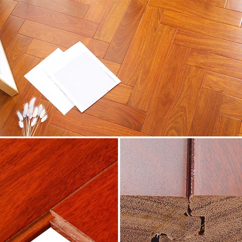 Contemporary Laminate Flooring Solid Wood Laminate Flooring with Red Color