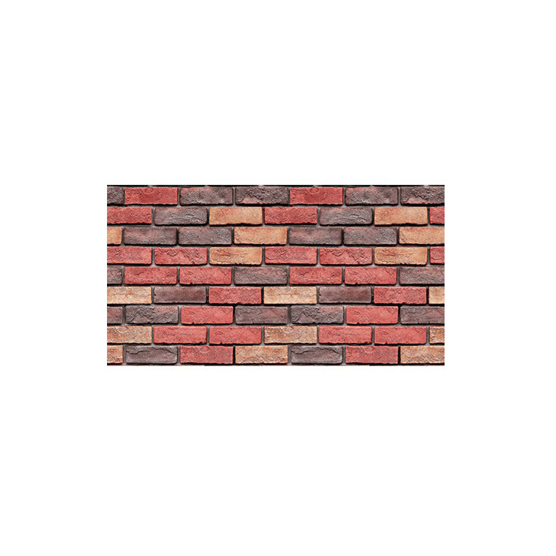 Industrial Wall Plank Brick Print Bathroom and Living Room Wall Panels