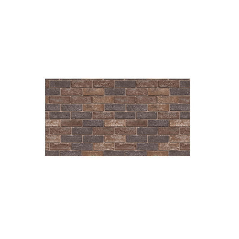 Industrial Wall Plank Brick Print Bathroom and Living Room Wall Panels