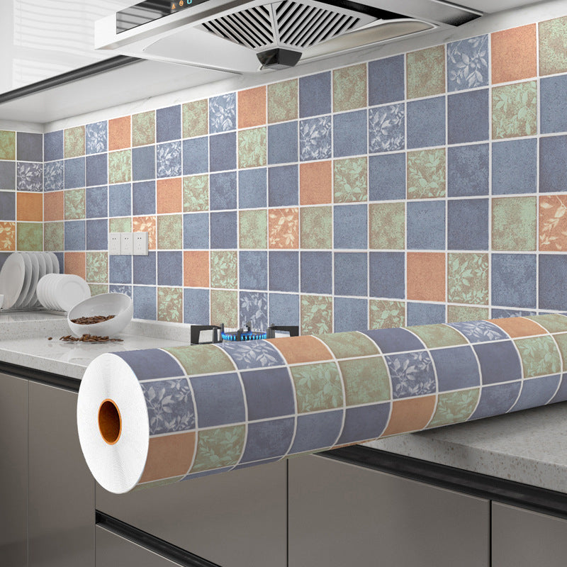 Modern Peel and Stick Tiles PVC Mosaic Tile Peel and Stick Backsplash Tile