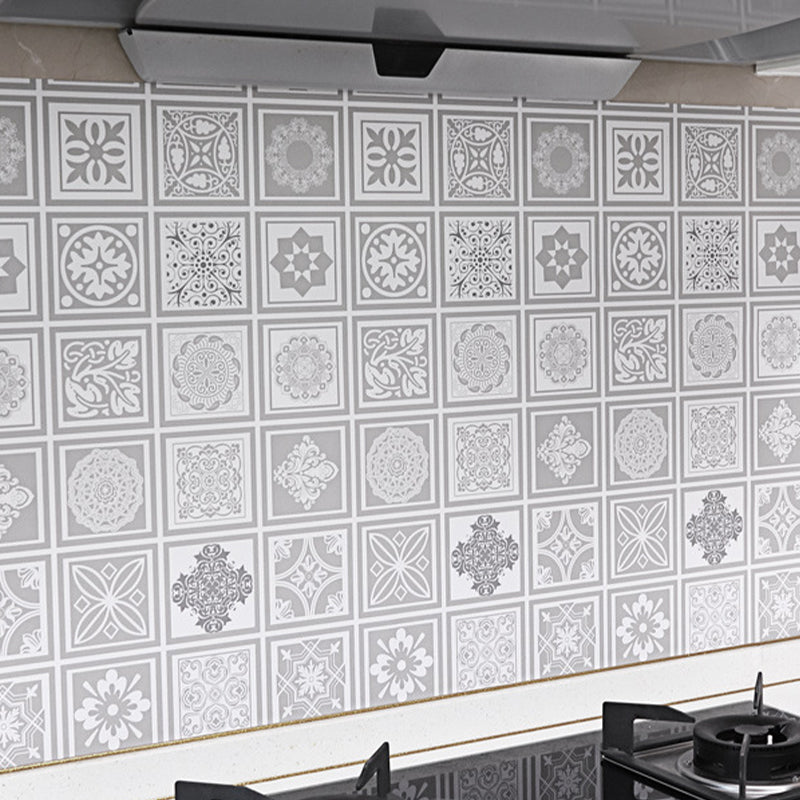 Modern Peel and Stick Tiles PVC Mosaic Tile Peel and Stick Backsplash Tile