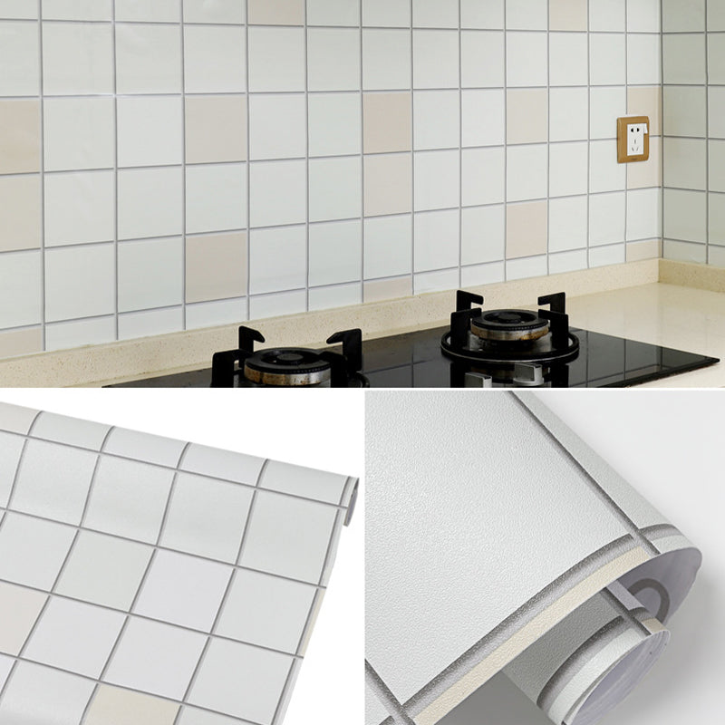 Modern Peel and Stick Tiles PVC Mosaic Tile Peel and Stick Backsplash Tile