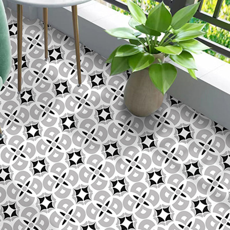 Kitchen Wall Floor Tile Peel and Stick Patterned Waterproof Wall Tile