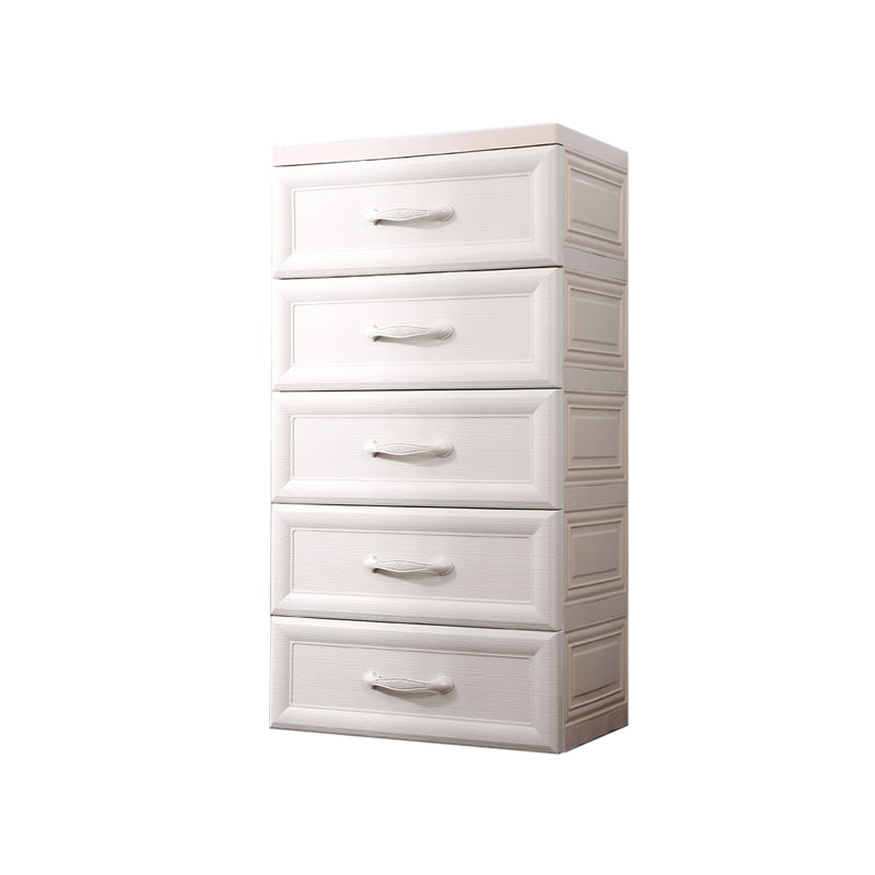 15.6-inch W Nursery Dresser Scandinavian Kids Nightstand with 5/6 Drawers