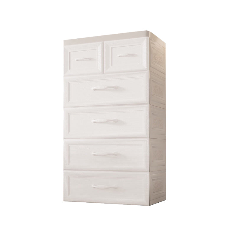 15.6-inch W Nursery Dresser Scandinavian Kids Nightstand with 5/6 Drawers