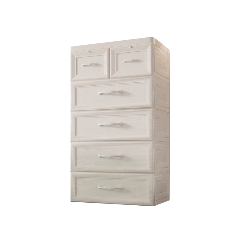 15.6-inch W Nursery Dresser Scandinavian Kids Nightstand with 5/6 Drawers