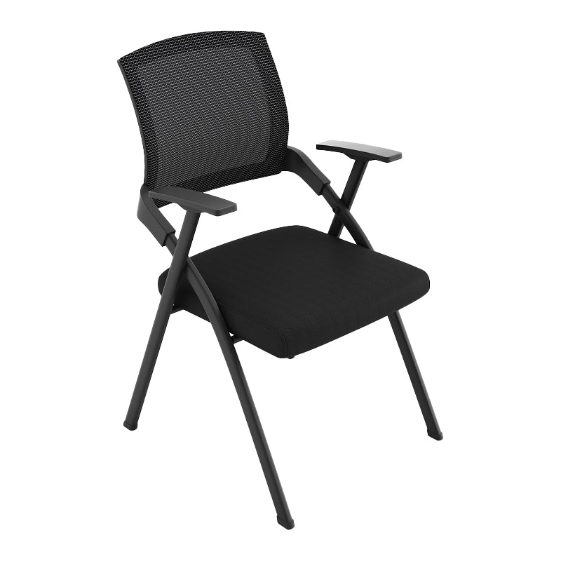 Contemporary Style Conference Chair Metal Frame Office Chair with Arm