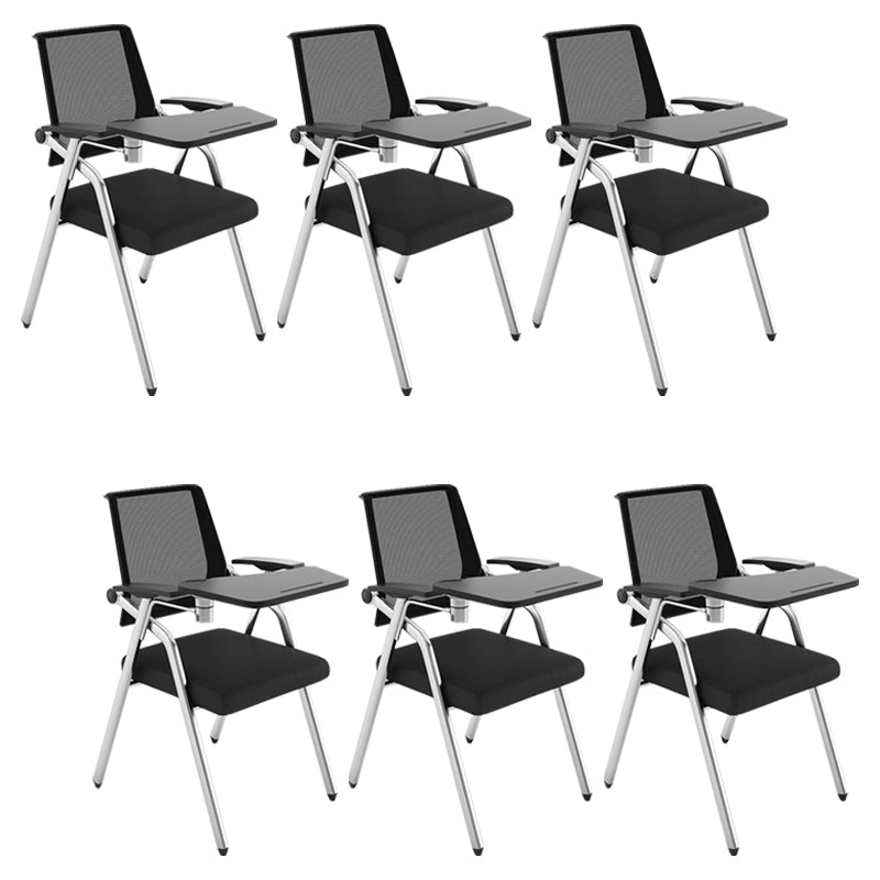 Contemporary Style Conference Chair Metal Frame Office Chair with Arm