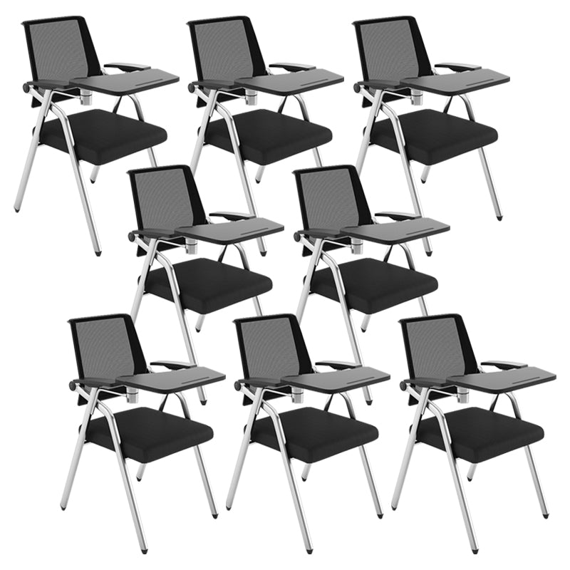 Contemporary Style Conference Chair Metal Frame Office Chair with Arm