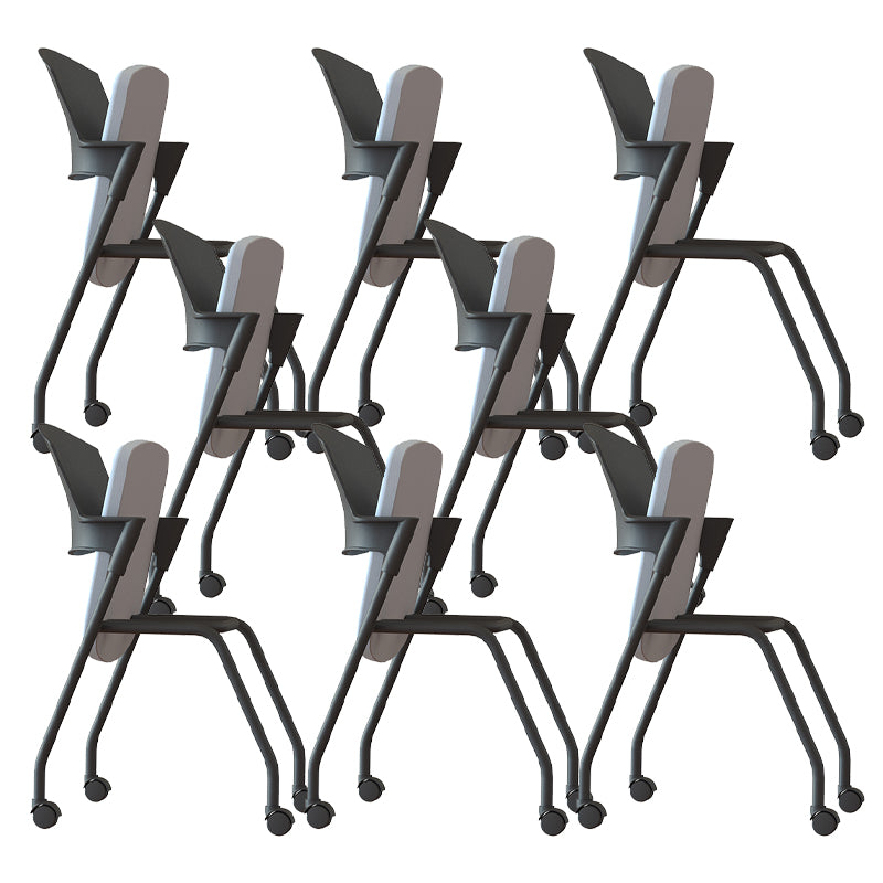 Modern Style Conference Chair Metal Frame Office Chair with Arm