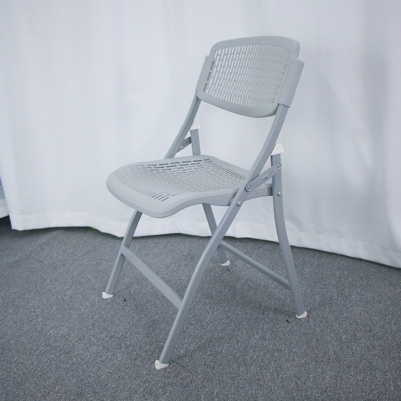 Plastic Office Chair Metal Frame Contemporary Office Chair without Arm