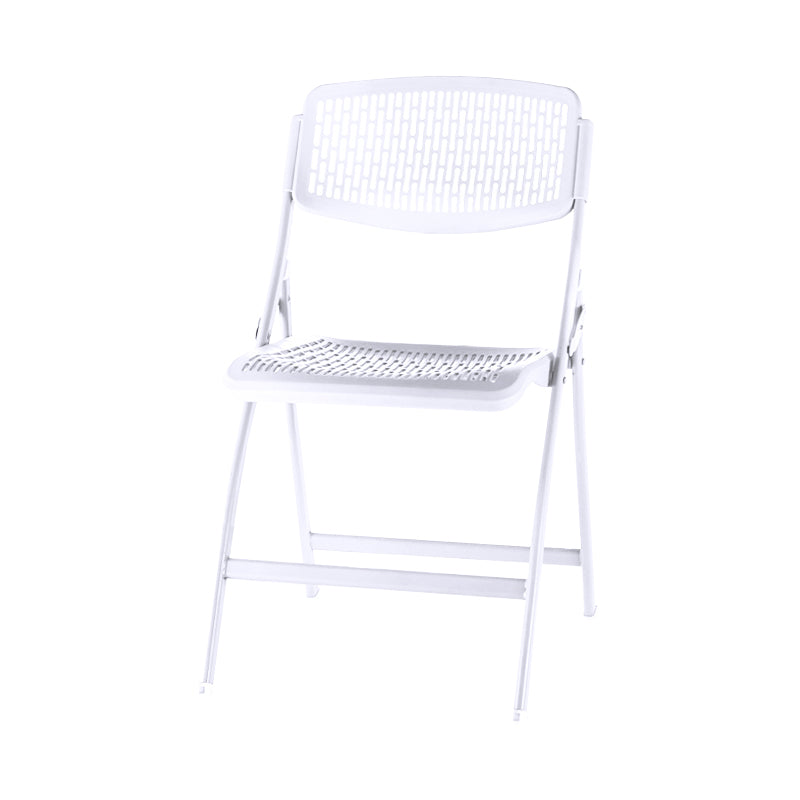 Plastic Office Chair Metal Frame Contemporary Office Chair without Arm