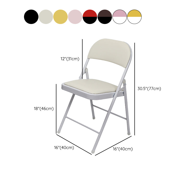 Contemporary Conference Chair Metal Office Chair without Arm