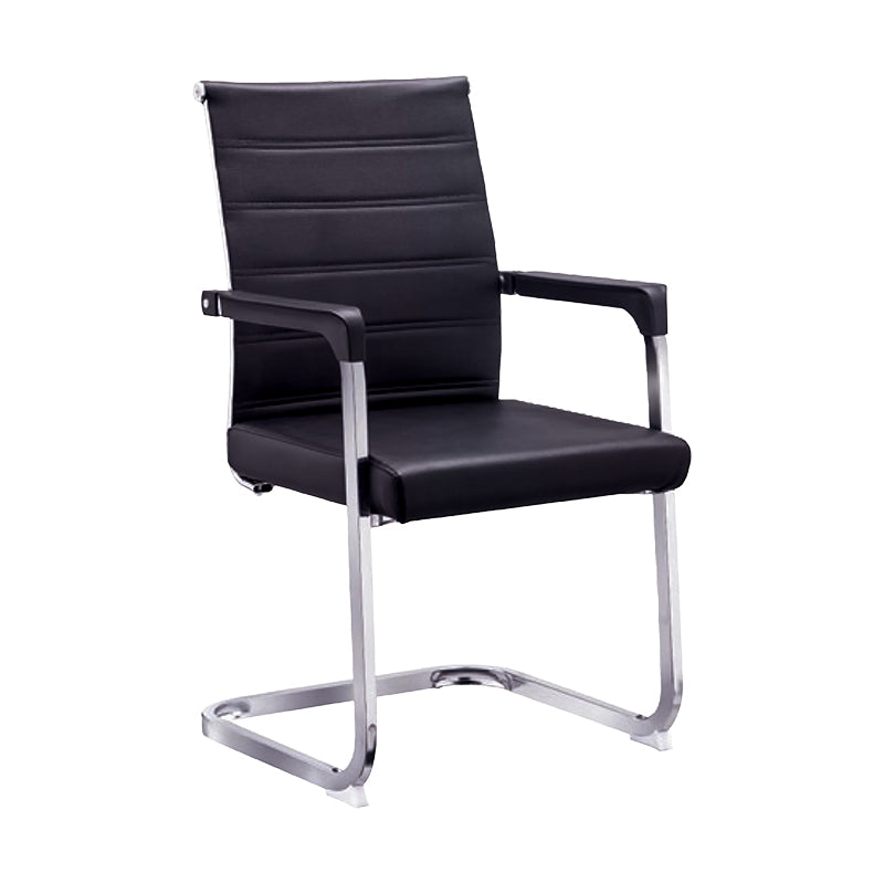 Ergonomic Mesh Desk Chair Contemporary Metal Office Chair with Arm