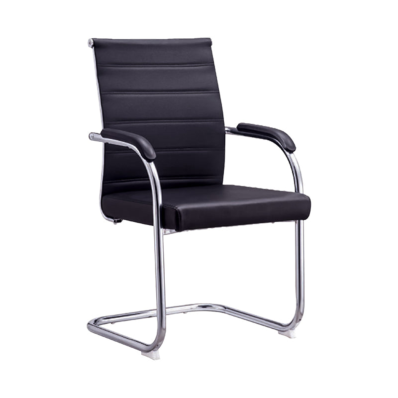 Ergonomic Mesh Desk Chair Contemporary Metal Office Chair with Arm