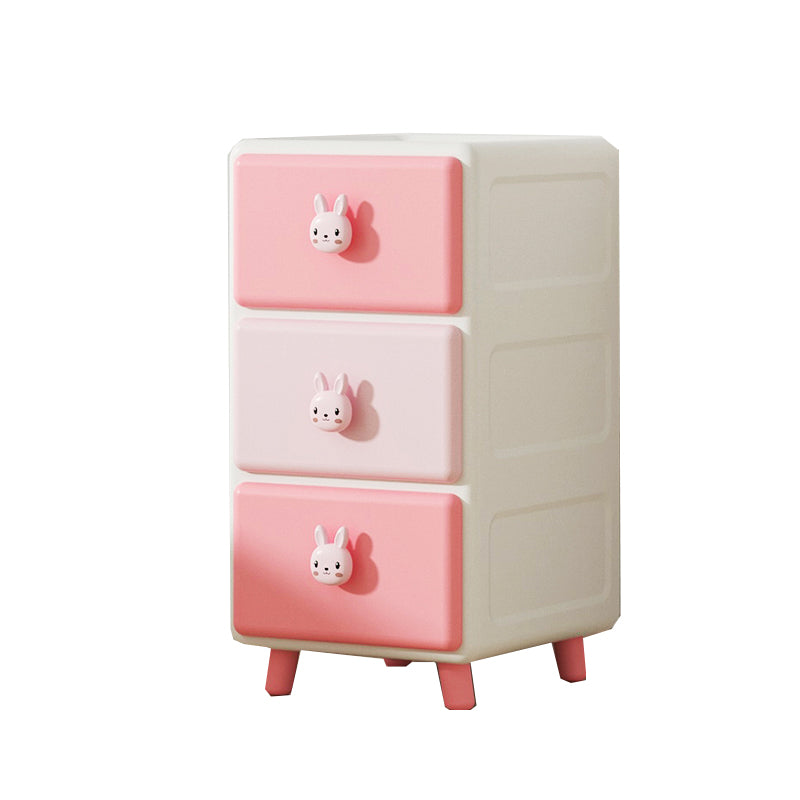 Scandinavian Dresser for Kids Plastic Baby Dresser for Bedroom