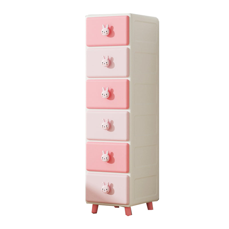 Scandinavian Dresser for Kids Plastic Baby Dresser for Bedroom