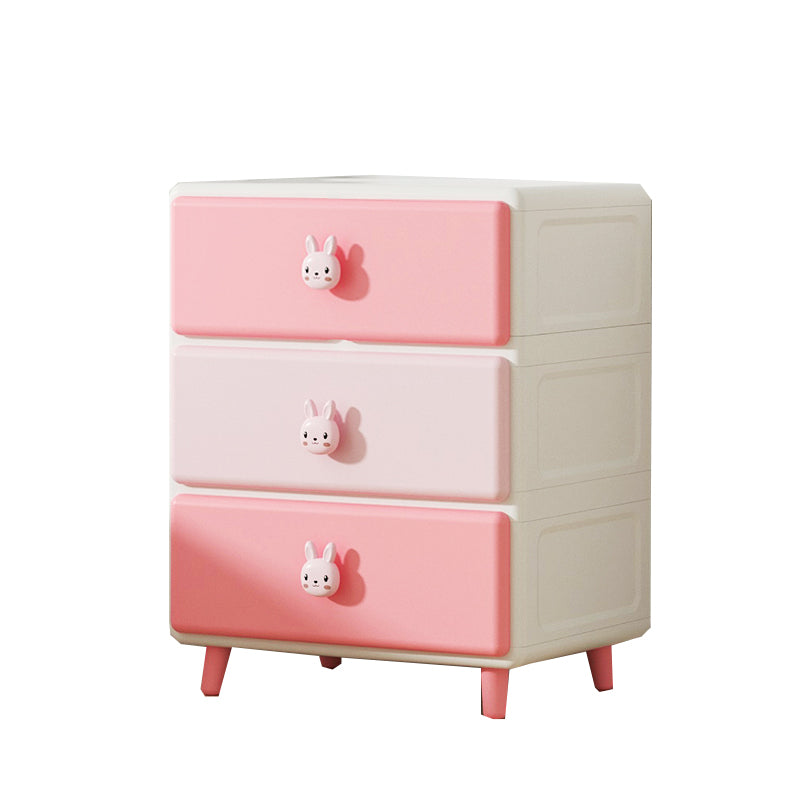 Scandinavian Dresser for Kids Plastic Baby Dresser for Bedroom