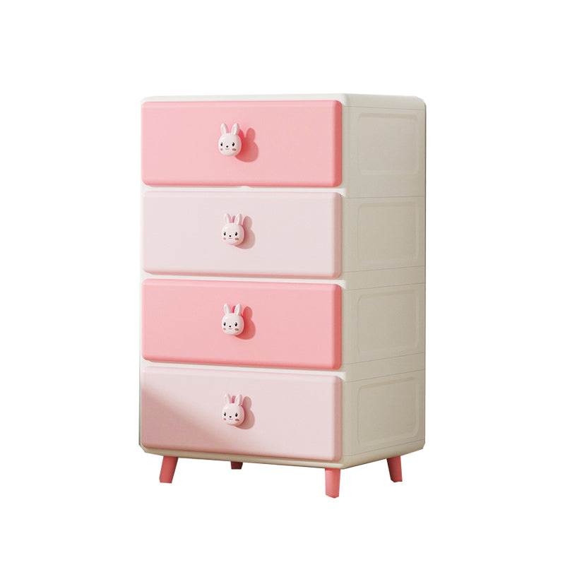 Plastic Dresser Contemporary Baby Dresser with Drawers for Kids