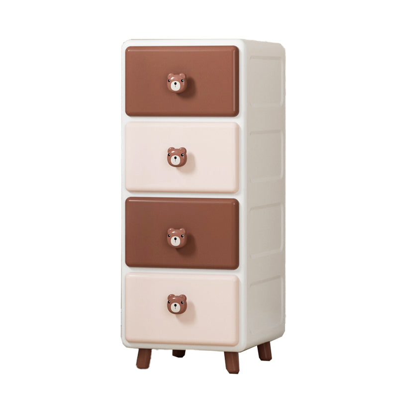 Plastic Dresser Contemporary Baby Dresser with Drawers for Kids