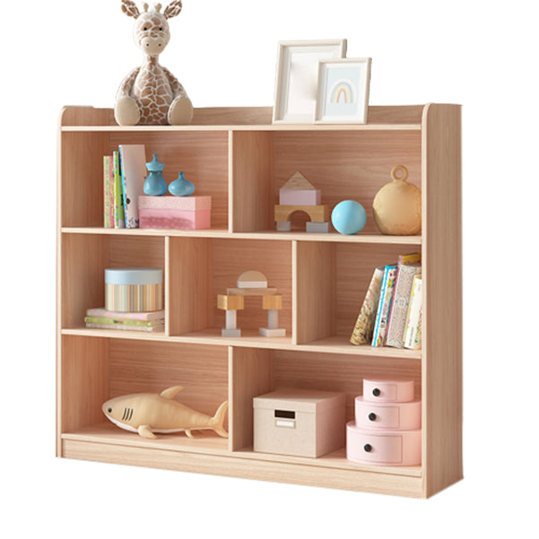 Nordic Home Kids Storage Cubby Solid Wood Cubby Storage Bookcase