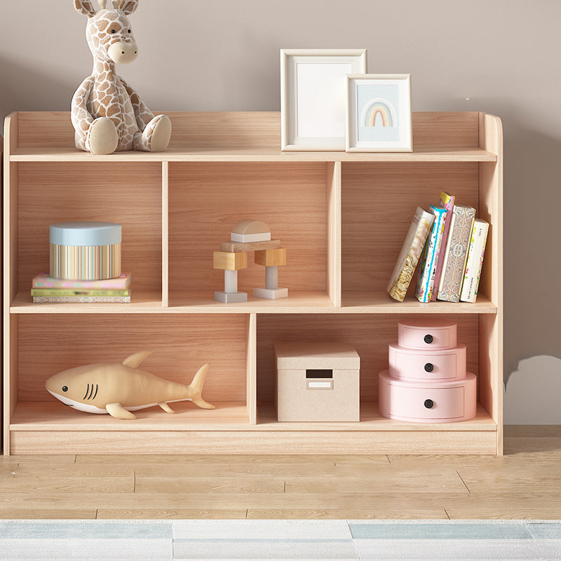 Nordic Home Kids Storage Cubby Solid Wood Cubby Storage Bookcase