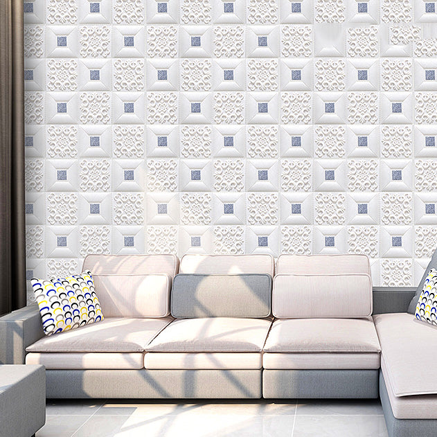 Gorgeous Style Wall Plank 3D Print Bathroom Living Room Wall Panels Set of 100