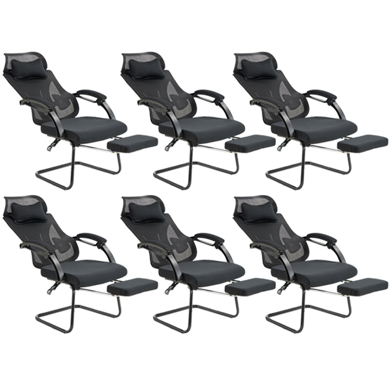 Padded Arms Desk Chair Modern No Distressing Ergonomic Office Chair