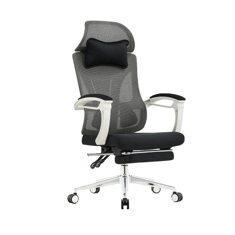 Padded Arms Desk Chair Modern No Distressing Ergonomic Office Chair