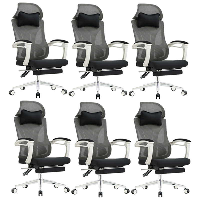 Padded Arms Desk Chair Modern No Distressing Ergonomic Office Chair