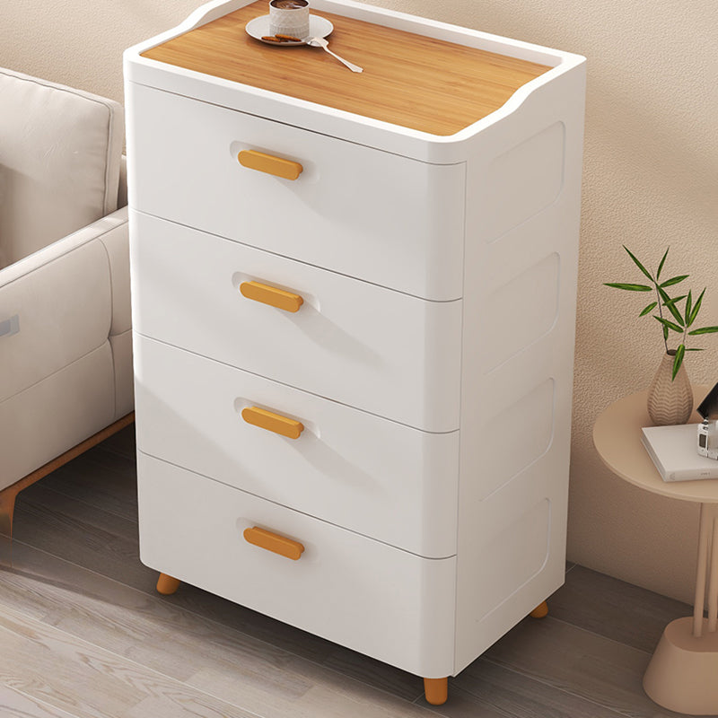 Scandinavian Vertical Kids Furniture Plastic Nursery Dresser for Bathroom