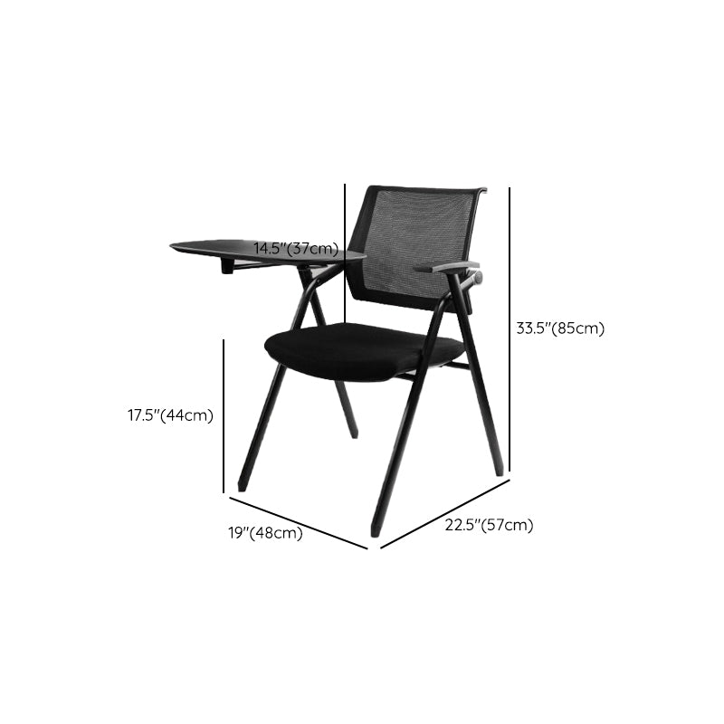 Contemporary Conference Chair Metal Ergonomic Mesh Office Chair