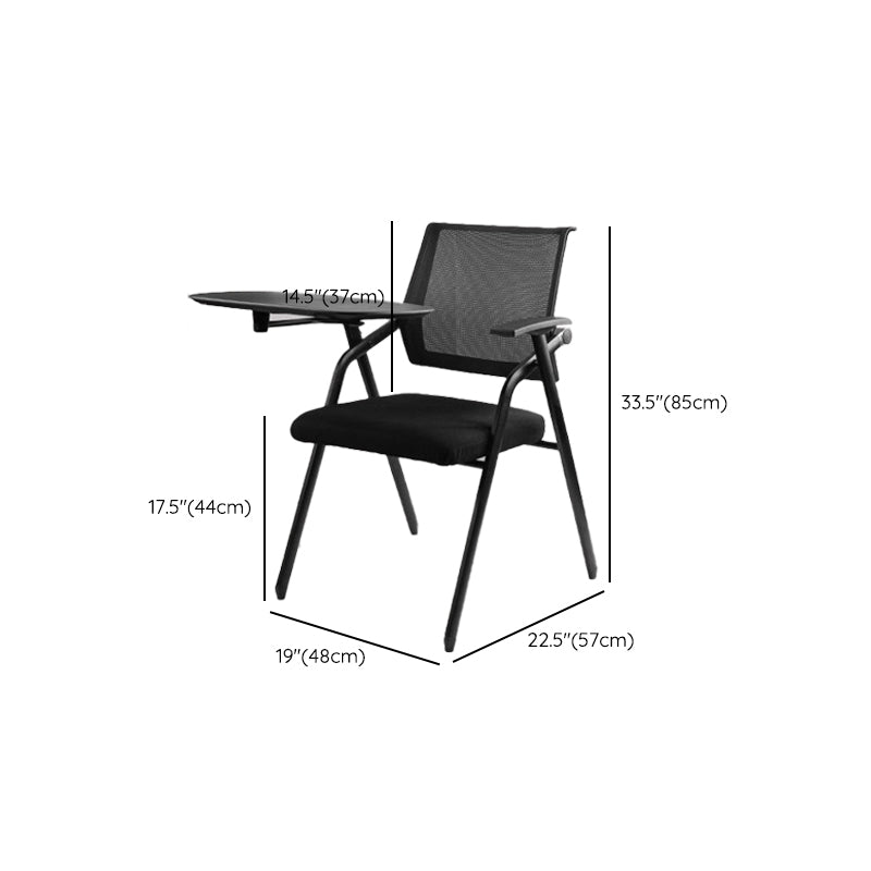 Contemporary Conference Chair Metal Ergonomic Mesh Office Chair