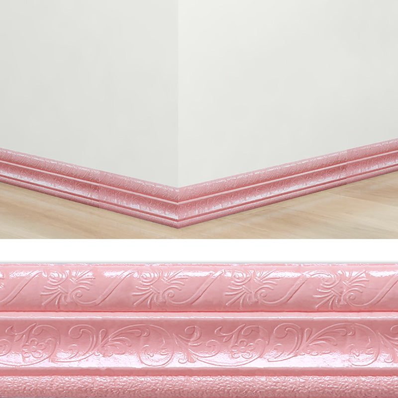 Modern Pearl Wainscoting PVC Baseboard Access Panel Peel and Stick Wall Baseboard