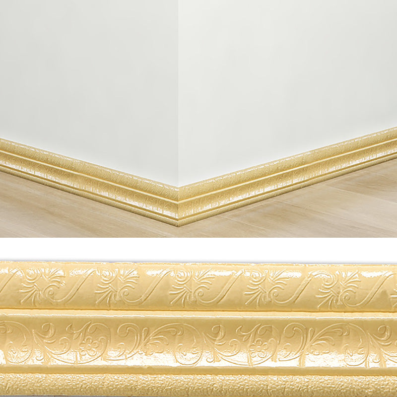 Modern Pearl Wainscoting PVC Baseboard Access Panel Peel and Stick Wall Baseboard