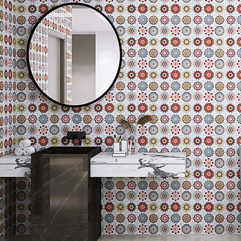 Modern Peel and Stick Tile Bathroom Single Tile Peel and Stick Tile