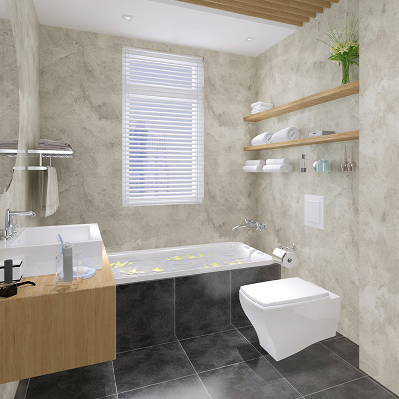 Bathroom Peel and Stick Wall Tile Modern Peel and Stick Wall Tile with Rectangle Shape