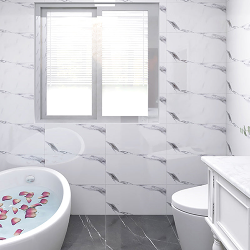 Bathroom Peel and Stick Wall Tile Modern Peel and Stick Wall Tile with Rectangle Shape