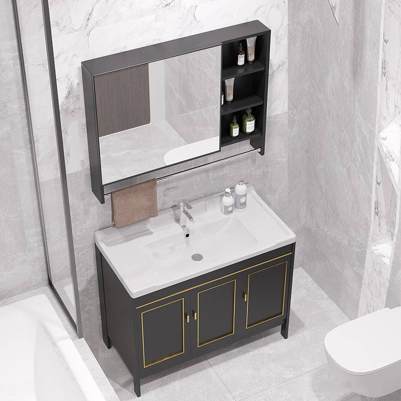 Gorgeous Bath Vanity Wall Mounted Standard Vanity Cabinet with Mirror Cabinet