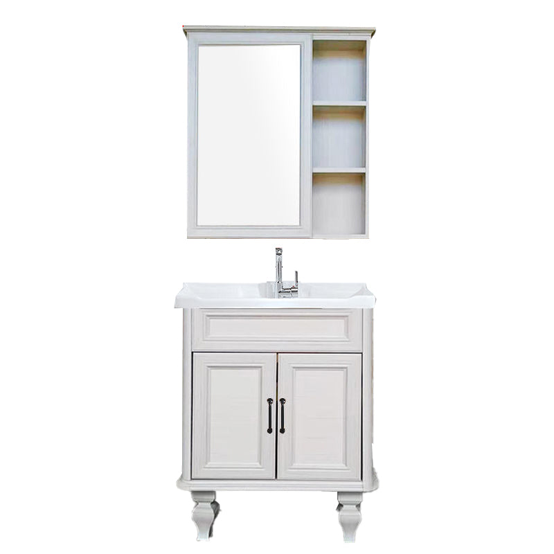 Traditional Bathroom Vanity Free-standing Standard Mirror Cabinet Wooden Vanity Cabinet