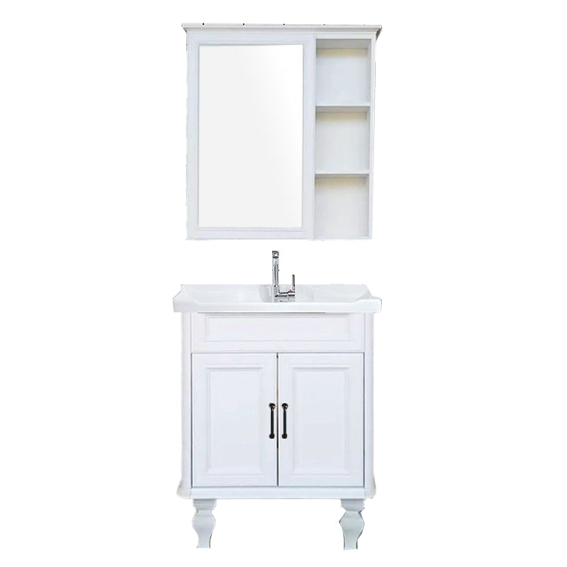 Traditional Bathroom Vanity Free-standing Standard Mirror Cabinet Wooden Vanity Cabinet