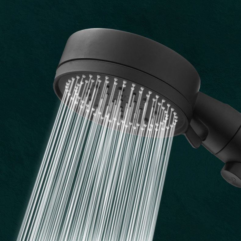 Contemporary Shower Head Combo Handheld Shower Head Plastic Wall-Mount Shower Head