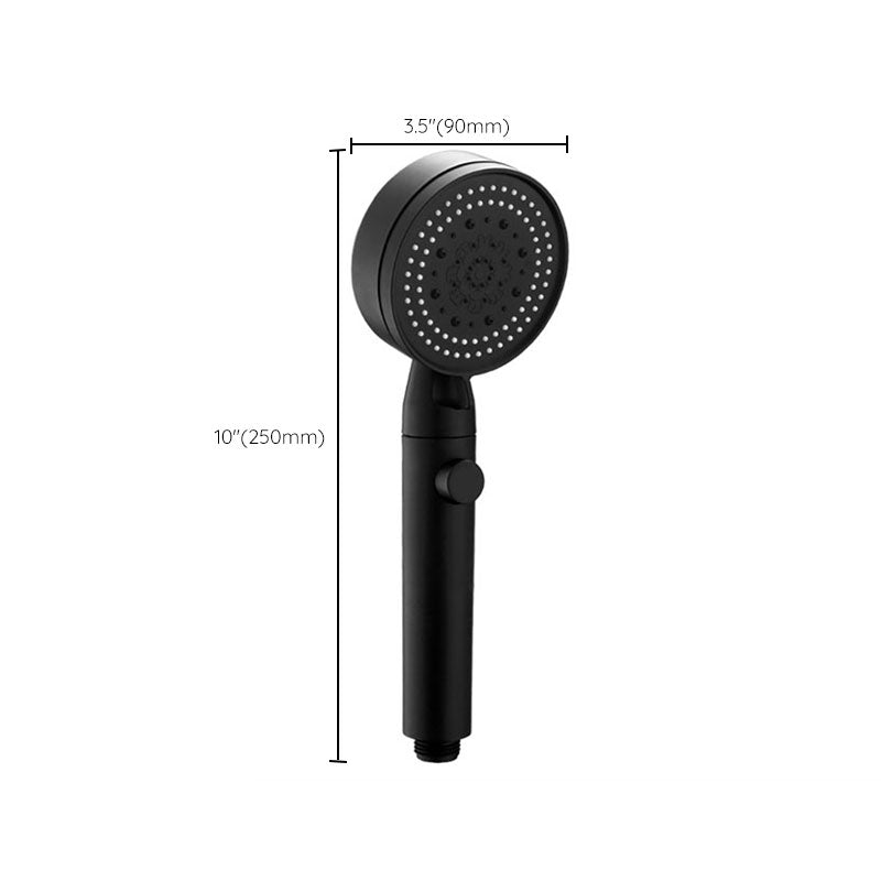 Contemporary Shower Head Combo Handheld Shower Head Plastic Wall-Mount Shower Head