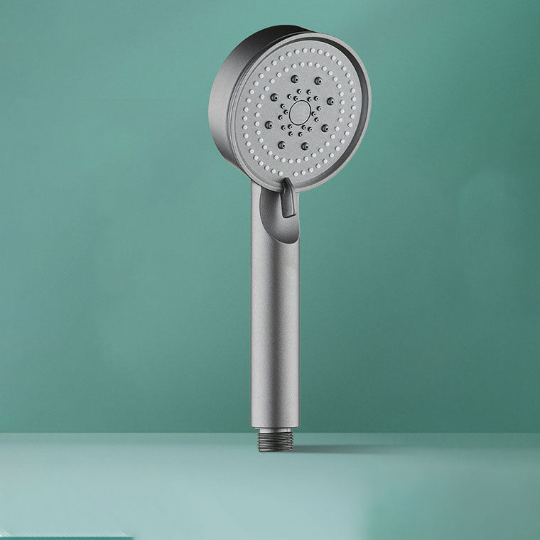 Contemporary Shower Head Combo Handheld Shower Head Plastic Wall-Mount Round Shower Head