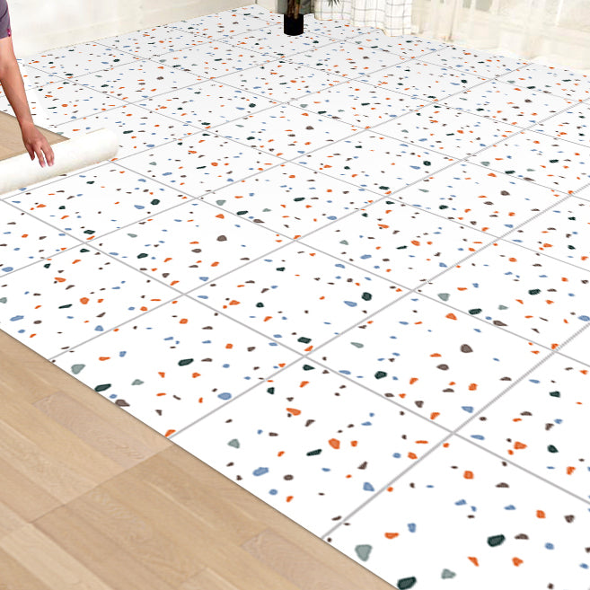 Modern PVC Flooring Geometric Pattern Peel and Stick Vinyl Plank Flooring