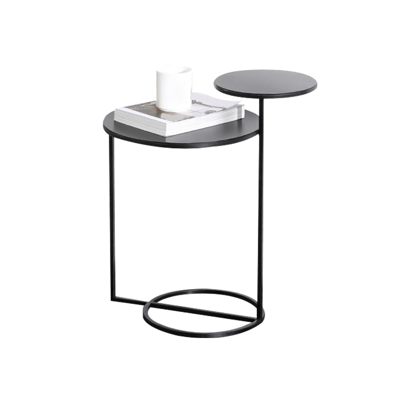 Contemporary Night Table Antique Finish Accent Table Nightstand