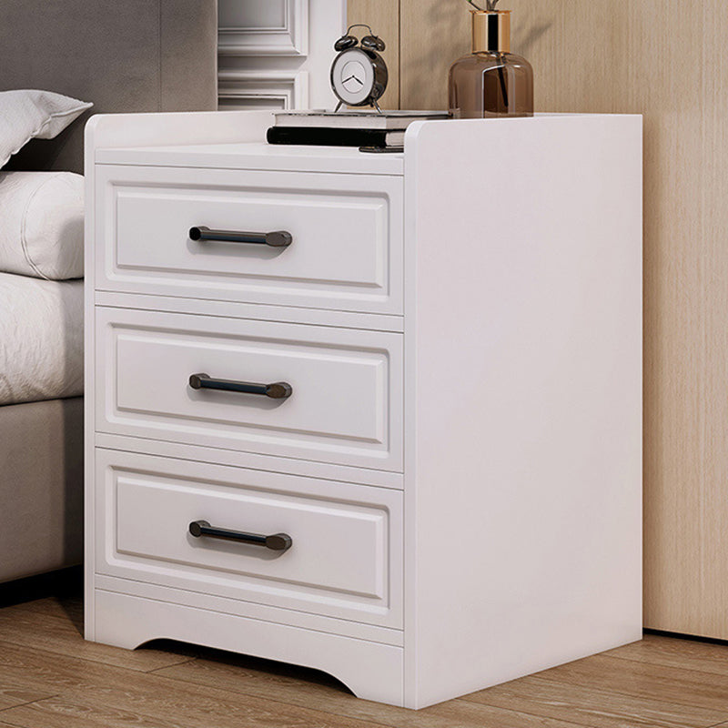 Contemporary Accent Table Nightstand Drawer Storage Bed Nightstand