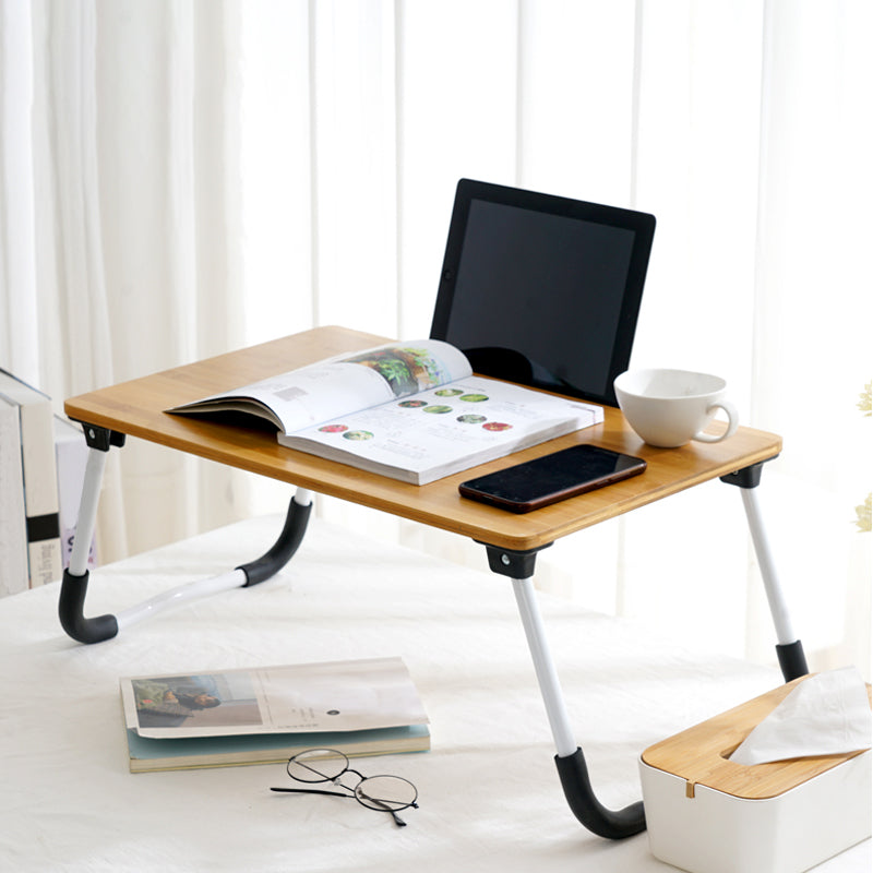 Contemporary Folding Office Desk Artificial Wood Writing Desk for Office