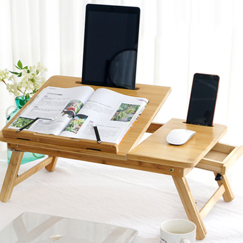 Contemporary Artificial Wood Office Desk Folding Writing Desk for Office