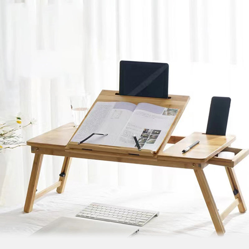 Contemporary Artificial Wood Office Desk Folding Writing Desk for Office